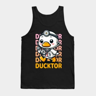 Ducktor - Funny Duck Doctor Tank Top